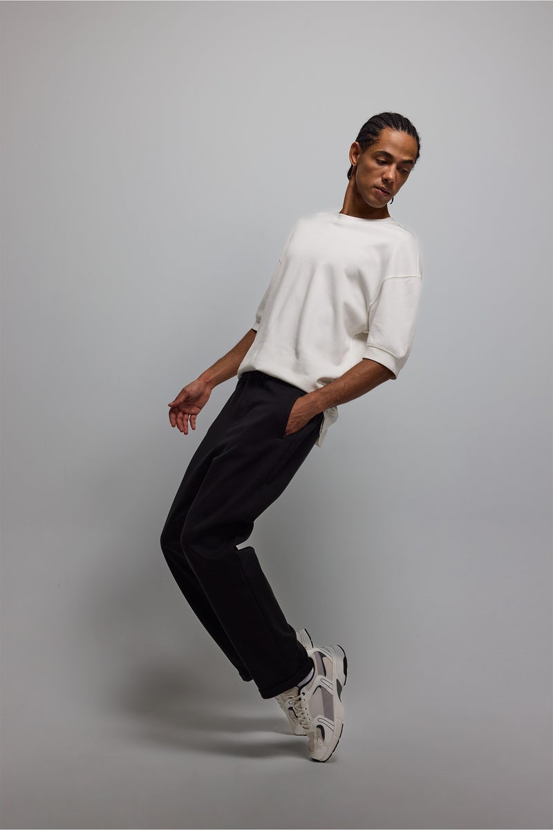 DeFacto Black Man Standard Fit Jogger Sweatpants Casual - Image 3